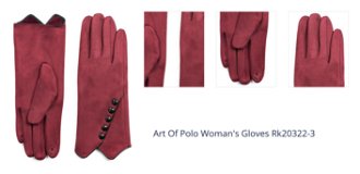 Art Of Polo Woman's Gloves Rk20322-3 1