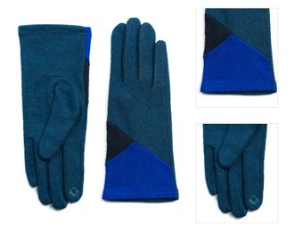 Art Of Polo Woman's Gloves rk20325 Blue/Sapphire 3