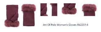 Art Of Polo Woman's Gloves Rk2207-4 1