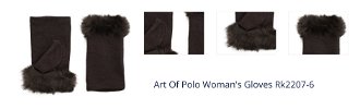 Art Of Polo Woman's Gloves Rk2207-6 1