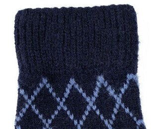 Art Of Polo Woman's Gloves Rk22241 Navy Blue 6