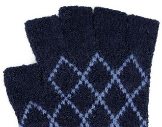 Art Of Polo Woman's Gloves Rk22241 Navy Blue 7