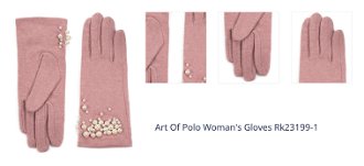 Art Of Polo Woman's Gloves Rk23199-1 1