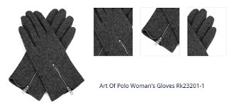 Art Of Polo Woman's Gloves Rk23201-1 1