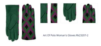 Art Of Polo Woman's Gloves Rk23207-2 1