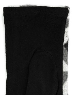 Art Of Polo Woman's Gloves Rk23207-3 Black/Light Grey 6