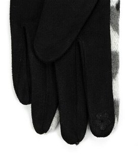 Art Of Polo Woman's Gloves Rk23207-3 Black/Light Grey 8