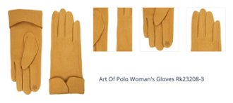 Art Of Polo Woman's Gloves Rk23208-3 1