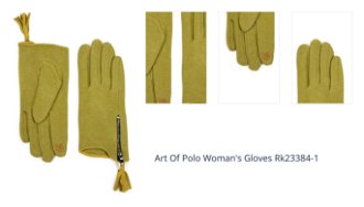 Art Of Polo Woman's Gloves Rk23384-1 1