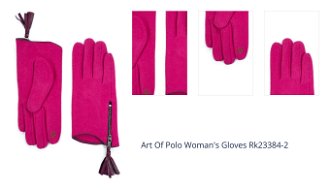 Art Of Polo Woman's Gloves Rk23384-2 1