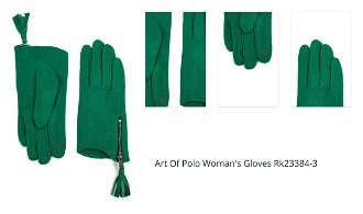 Art Of Polo Woman's Gloves Rk23384-3 1