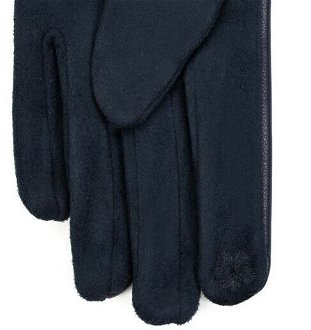 Art Of Polo Woman's Gloves Rk23392-7 Navy Blue 8