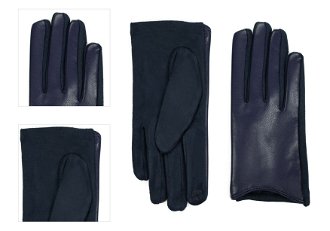 Art Of Polo Woman's Gloves Rk23392-7 Navy Blue 4