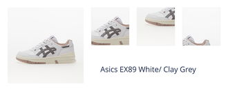 Asics EX89 White/ Clay Grey 1