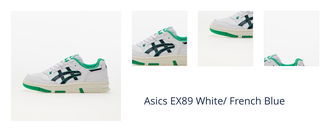 Asics EX89 White/ French Blue 1