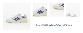 Asics EX89 White/ Grand Shark 1