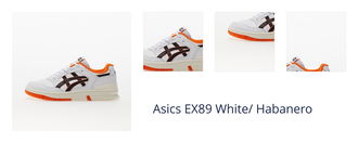 Asics EX89 White/ Habanero 1