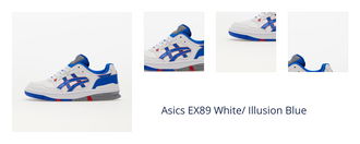 Asics EX89 White/ Illusion Blue 1