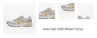 Asics Gel-1090 White/ Citrus 1