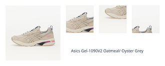 Asics Gel-1090V2 Oatmeal/ Oyster Grey 1