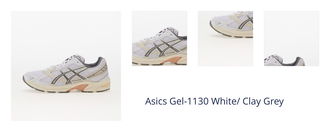 Asics Gel-1130 White/ Clay Grey 1