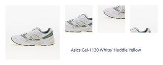 Asics Gel-1130 White/ Huddle Yellow 1