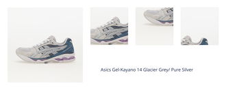 Asics Gel-Kayano 14 Glacier Grey/ Pure Silver 1