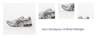 Asics Gel-Kayano 14 White/ Midnight 1