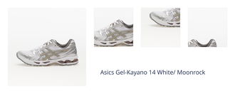 Asics Gel-Kayano 14 White/ Moonrock 1