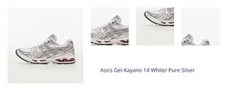 Asics Gel-Kayano 14 White/ Pure Silver 1