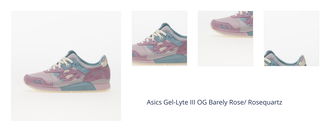 Asics Gel-Lyte III OG Barely Rose/ Rosequartz 1