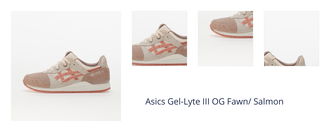 Asics Gel-Lyte III OG Fawn/ Salmon 1