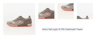 Asics Gel-Lyte III OG Oatmeal/ Fawn 1