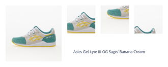 Asics Gel-Lyte III OG Sage/ Banana Cream 1