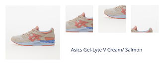 Asics Gel-Lyte V Cream/ Salmon 1