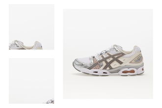 Asics Gel-Nimbus 9 White/ Oatmeal 4