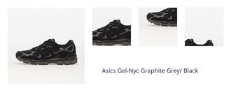 Asics Gel-Nyc Graphite Grey/ Black 1