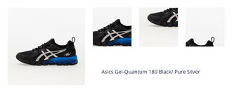 Asics Gel-Quantum 180 Black/ Pure Silver 1