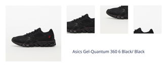 Asics Gel-Quantum 360 6 Black/ Black 1