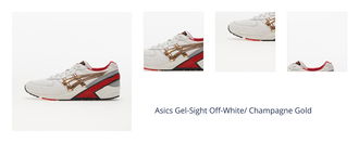 Asics Gel-Sight Off-White/ Champagne Gold 1