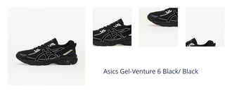 Asics Gel-Venture 6 Black/ Black 1