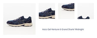 Asics Gel-Venture 6 Grand Shark/ Midnight 1