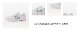 Asics Gelsaga Sou White/ White 1