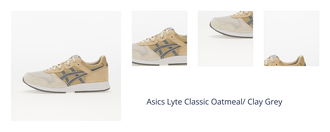 Asics Lyte Classic Oatmeal/ Clay Grey 1