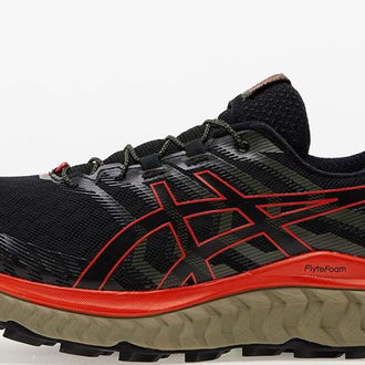 Asics Trabuco Max Black/ Cherry Tomato 5