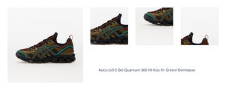 Asics Us3-S Gel-Quantum 360 VII Kiso Fir Green/ Demitasse 1