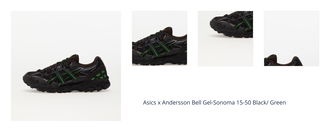 Asics x Andersson Bell Gel-Sonoma 15-50 Black/ Green 1