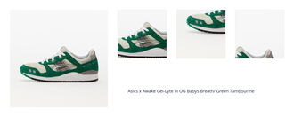 Asics x Awake Gel-Lyte III OG Babys Breath/ Green Tambourine 1