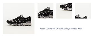 Asics x COMME des GARCONS Gel-Lyte V Black/ White 1