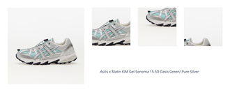 Asics x Matin KIM Gel-Sonoma 15-50 Oasis Green/ Pure Silver 1